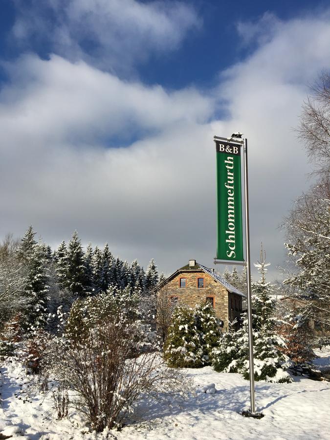 Bed & Breakfast Schlommefurth Bed and Breakfast St. Vith Exteriör bild
