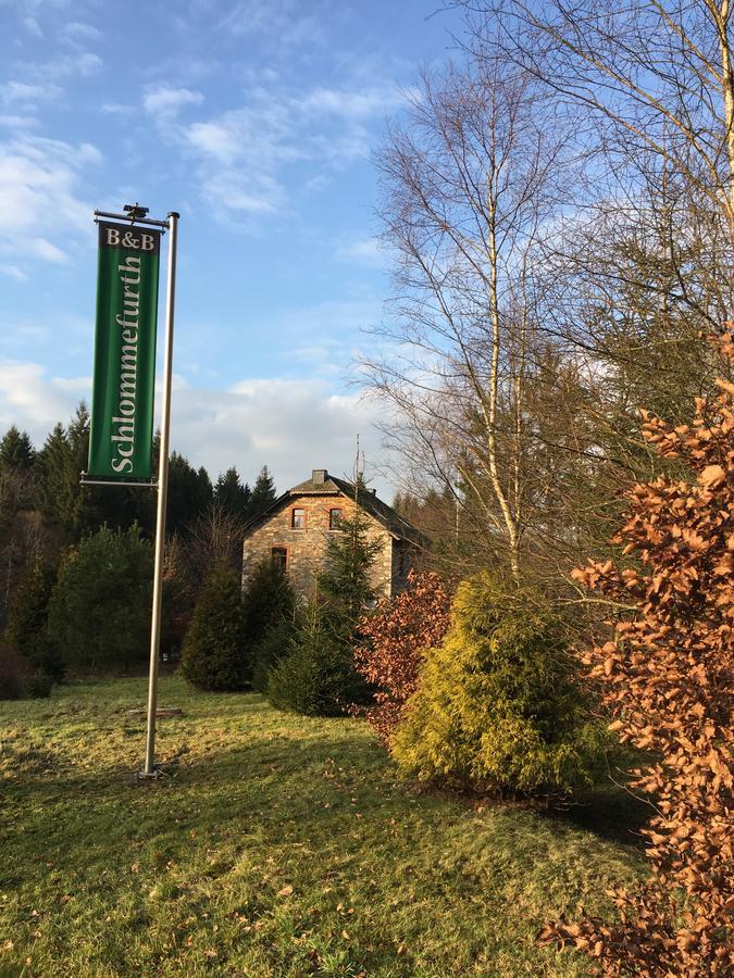 Bed & Breakfast Schlommefurth Bed and Breakfast St. Vith Exteriör bild